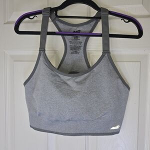 Women's Gray Sports Bra by Avia Adjustable Straps‎  XXXL No Cups